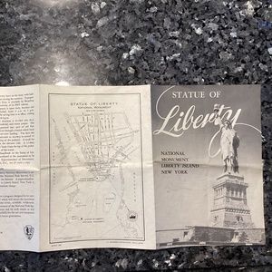 Statue of Liberty brochure